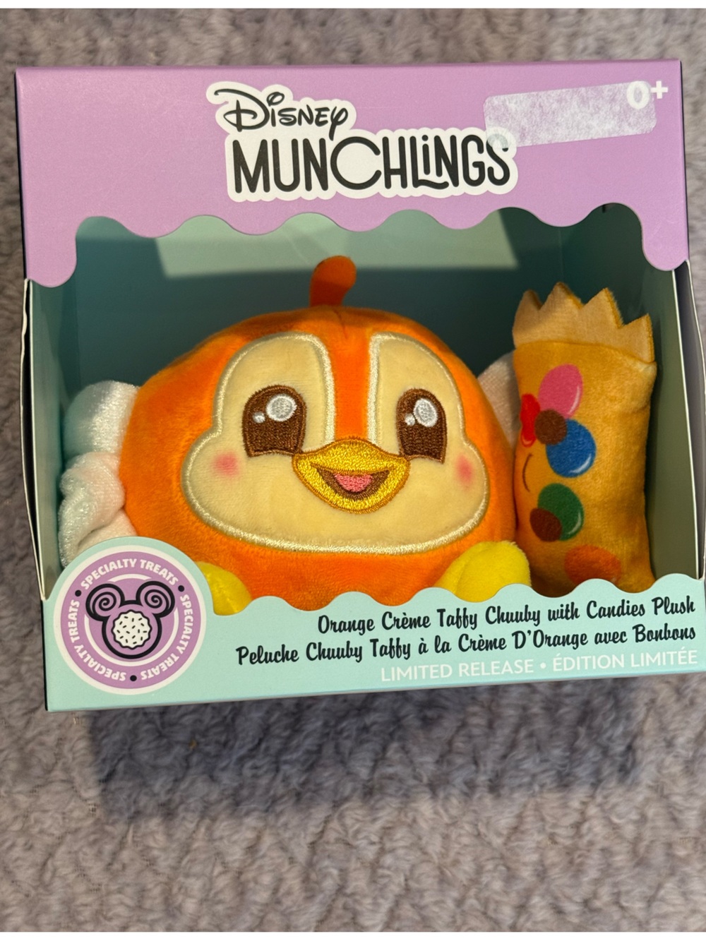 Disney Munchlings Orange Crème Chuuby Plush Toy (Limited Edition) 🧡 ✨
